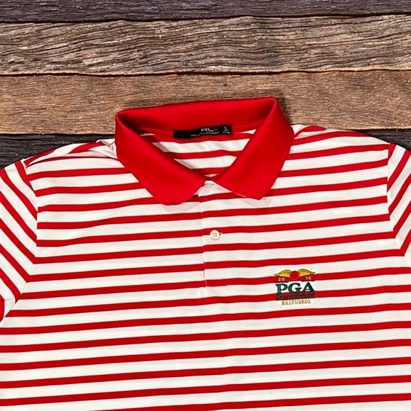Ralph Lauren RLX Baltusrol Golf Club Mens 2016 PGA Championship Polo Shirt - Picture 2 of 6